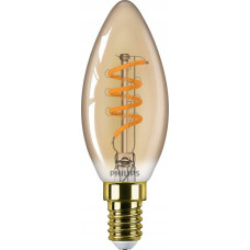 Signify Philips LED Lampe Vintage Kerze 15W E14 Gold 1er P