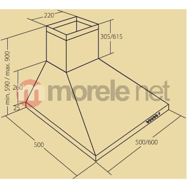 Akpo Okap Akpo WK-4 Classic Eco 60
