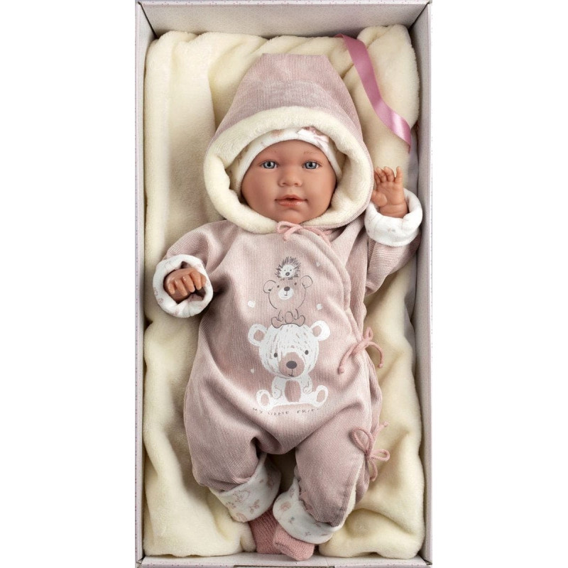Llorens Llorens 17448 Lalka bobas Lala 42 cm W torbie