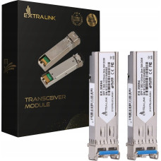 Extralink Moduł SFP ExtraLink EXTRALINK SFP 1.25G 1310NM 2KM SM DOM 2-PACK