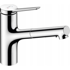 Hansgrohe Bateria kuchenna Hansgrohe Hansgrohe Zesis M33 Single lever Kitch.Mix.150 2jet pull-o spray