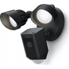 Ring Kamera IP RING Kamera zewnętrzna Ring Floodlight Cam Plus kablowa czarna