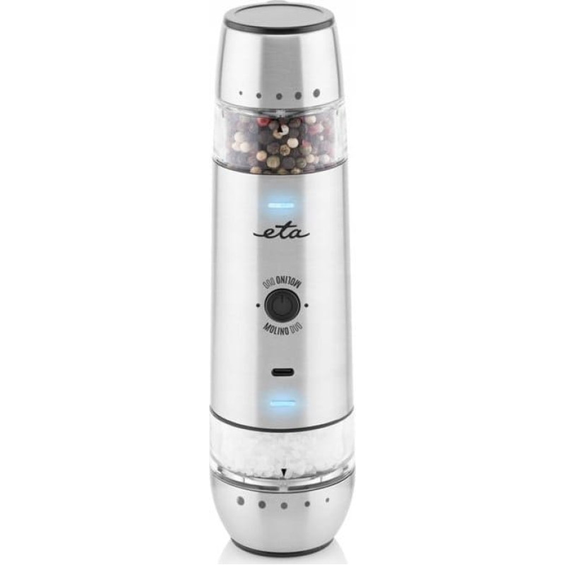 ETA Młynek do przypraw Eta ETA MolinoDuo srebrny
