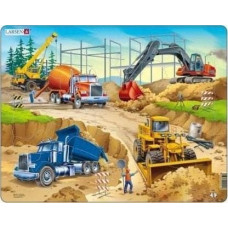 Larsen Układanka Puzzle budowlane Maxi