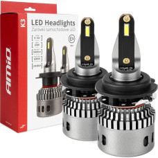 Amio Żarówki samochodowe led seria k3 h7-6 12v 6000k canbus amio-03685