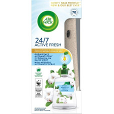 Air Wick Air Wick Active Fresh odświeżacz automatyczny z formułą na bazie wody i wkład Kwiat Bawełny 228ml