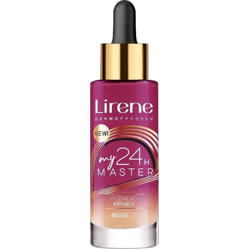 Lirene Lirene My Master podkład kryjący 02 Beige 30ml