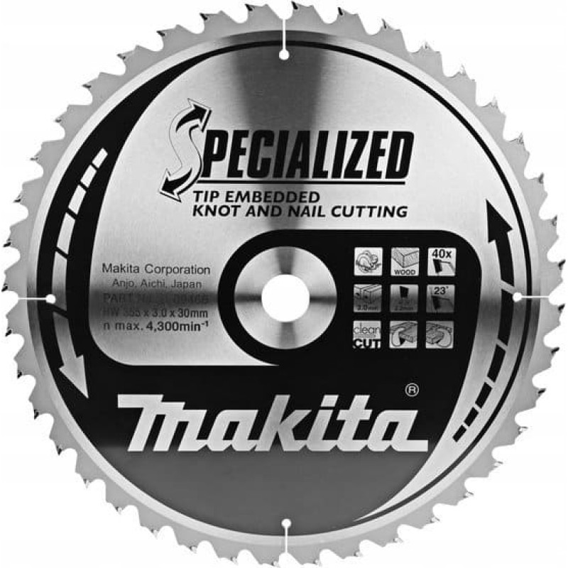 Makita MAKITA PIŁA TARCZOWA  355x30x40Z >>>B-33152