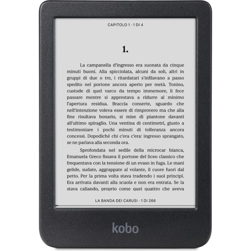 Kobo Rakuten Clara BW e-grāmatu lasītājs Skārienekrāns 16 GB Wi-Fi Melns