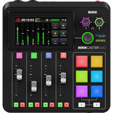 Rode RØDECaster Pro Duo — podkāstu producēšanas studija