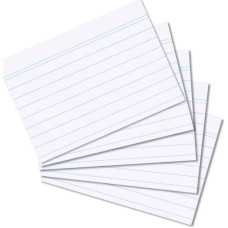 Herlitz Kartki kartotrkowe A8/100K LIN HER BIA FOL - 10621464