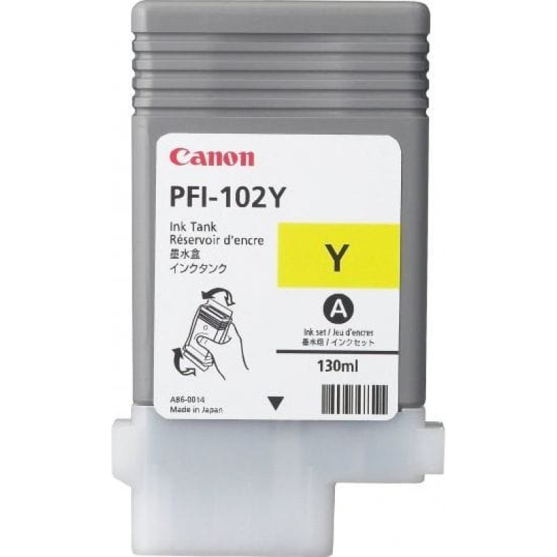 Canon Tusz Canon Pfi102Y Yellow 130 Ml