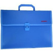 Penmate Aktówka z rączką z 12 przegródkami niebieska (PP-412)