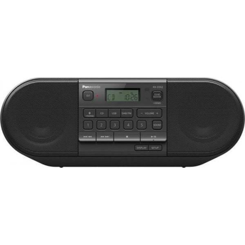 Panasonic Radioodtwarzacz Panasonic RX-D552E-K black