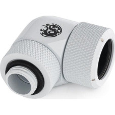Bitspower Bitspower Advanced Multi-Link Adapter Anschluss 90 Grad G1/4 Zoll AG auf 16mm AD Hardtube - drehbar, weiß
