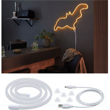 Paulmann Taśma LED Paulmann Neon Colorflex USB Strip Pomarańczowy 1m 4,5W 5V Biały Tworzywo sztuczne