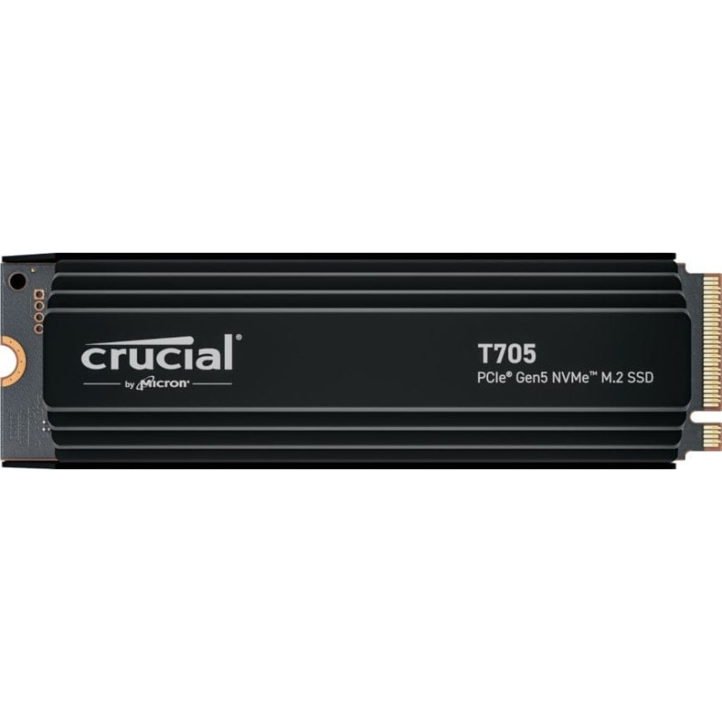 Crucial Dysk SSD Crucial Dysk SSD T705 2TB M.2 NVMe 2280 PCIe 5.0 14500/12700 radiator