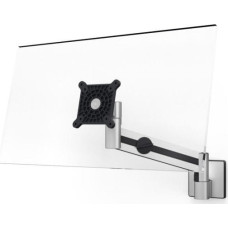 Durable DURABLE Monitorhalterung PRO m. Arm 1 Mon. Wandbefe. Silber
