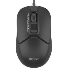 A4Tech Mysz A4Tech A4tech FSTYLER optická kancelářská myš, USB-C+USB-A, černá