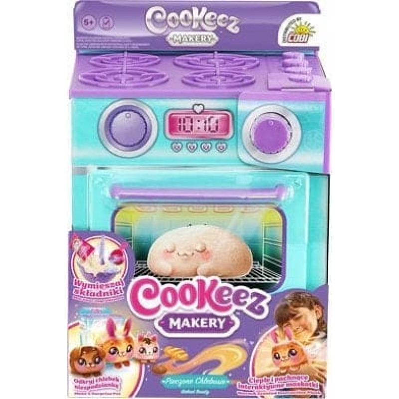 Cobi Maskotka interaktywna COOKEEZ MAKERY Pieczone Chlebusie