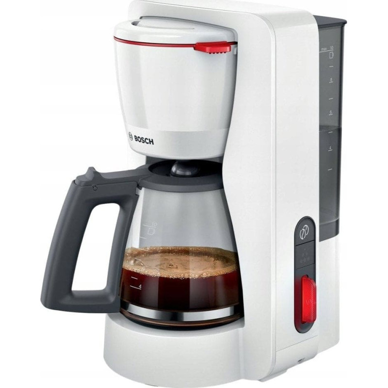 Bosch Ekspres przelewowy Bosch Ekspres przelewowy Bosch MyMoment TKA3M131 Szklany dzbanek 1,4l Aroma Biały