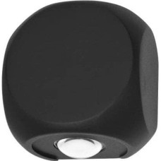 Italux Kinkiet Italux Metalowa lampa ścienna Porso LED 2W ogrodowa IP54 czarna