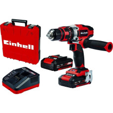 Einhell Akku-Schlagbohrschrauber TE-CD 18/48 Li, 18Volt (schwarz, 2x Li-Ionen Akku 2,0Ah)