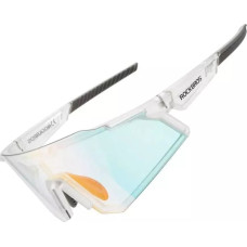 Rockbros Okulary rowerowe Rockbros SP291 fotochromowe UV400 - białe