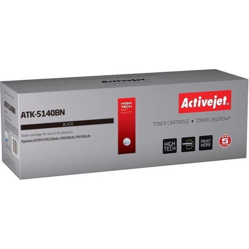 Activejet Toner Activejet ATK-5140BN Black Zamiennik TK-5140 (2_271186)