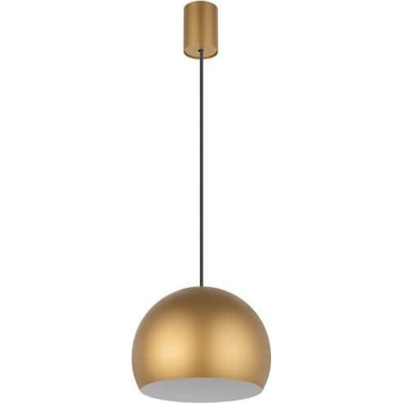 Nowodvorski Lampa wisząca Nowodvorski Wisząca lampa okrągła Candy do jadalni nad stół ball złota