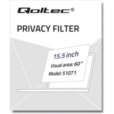 Qoltec Filtr Qoltec Filtr prywatyzujący RODO do MacBook Pro TouchBar (2016-2018) | 15,5''