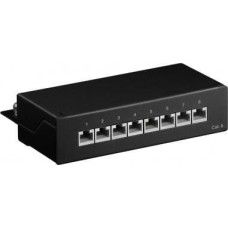 Goobay Patch panel 8P CAT6e Desk black - 96105