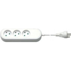 Goobay 3 gniazda 1.5 m biała (JAB-3709188)