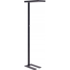 Beliani Lampa podłogowa Beliani Lampa podłogowa LED metalowa czarna TAURUS Lumarko!
