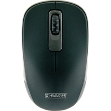 Schwaiger Mysz Schwaiger Schwaiger Maus PC optisch 3Tasten 1.200dpi kabellos schwarz