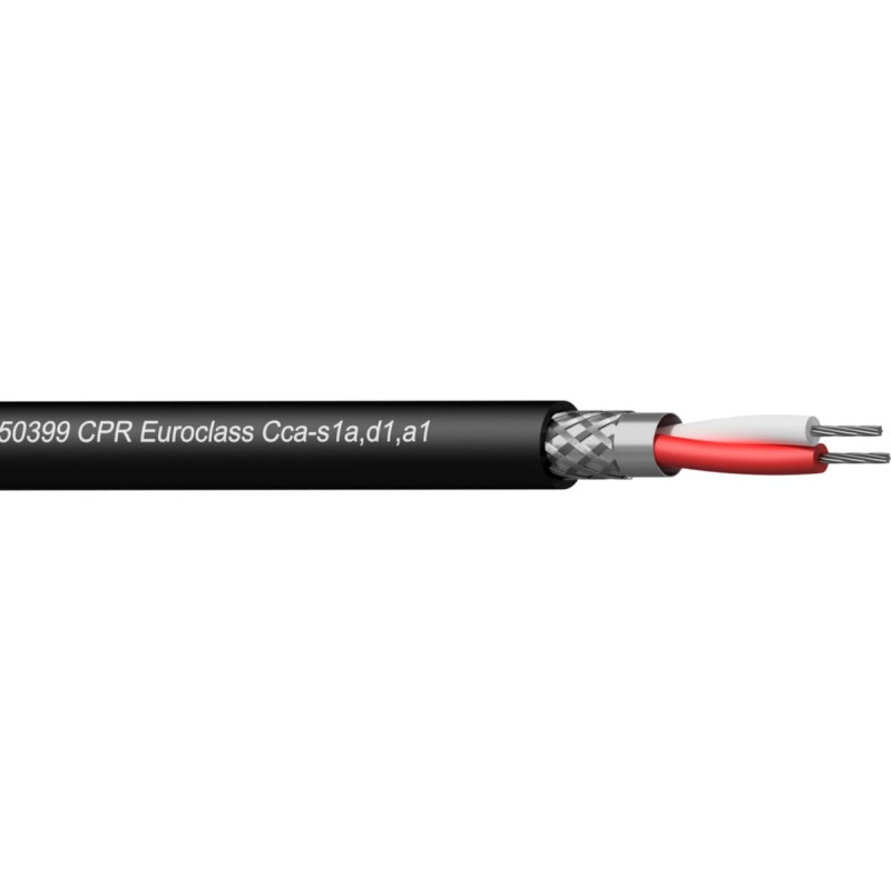 Procab Kabel Procab PROCAB CMX222-CCA/3 Kabel DMX-AES - 2 x 0,34 mm? - 22 AWG - CPR Euroclass Cca-s1a,d1,a1 300 m