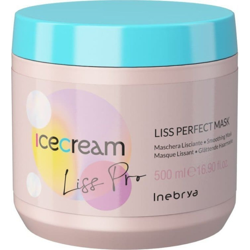 Inebrya Inebrya Ice Cream Liss-Pro maska wygładzająca włosy 500ml