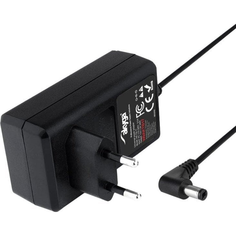 Akyga Zasilacz serwerowy Akyga AKYGA Zasilacz impulsowy AK-TB-17 12V / 2A 24W 5.5 x 2.1 mm 1.4m