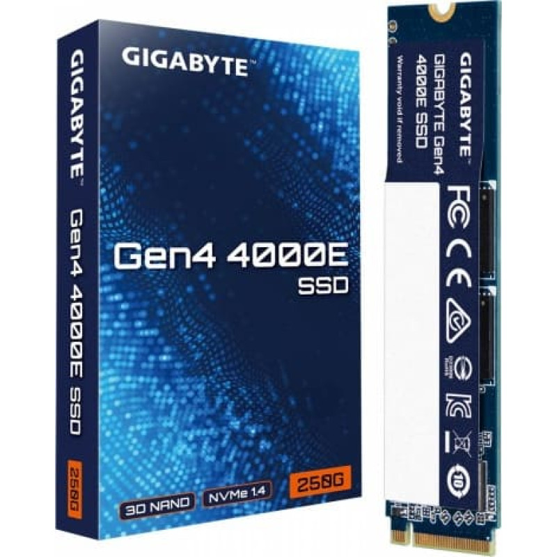 Gigabyte SSD NVMe 1.4 Gen4 250GB M.2 2280 3500/1800MB/s