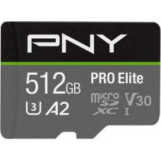 PNY MicroSDXC Elite 512GB P-SDUX512U3100PRO-GE