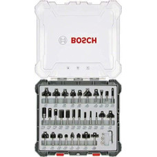 Bosch BOSCH ZESTAW FREZÓW 30szt. UCHWYT 8mm B2607017475