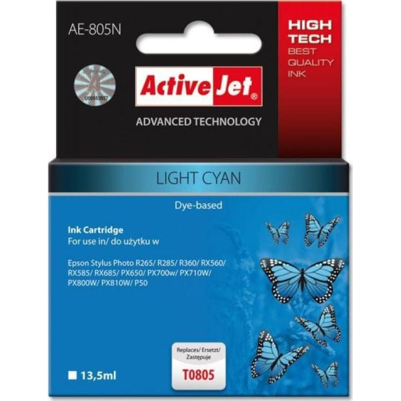 Activejet Tusz Activejet tusz AE-805N / T0805 (cyan)