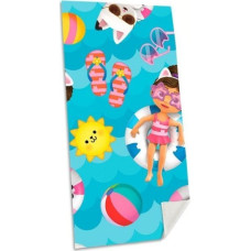 Kids Euroswan Ręcznik plażowy Koci Domek Gabi 70x140cm bawełna Gabby's Dollhouse GD00003 Kids Euroswan