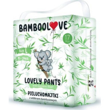 Bamboolove Pieluszki Bamboolove Lovely Pants L, 9-14 kg, 18 szt.