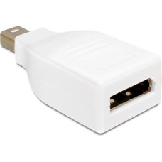 Delock Adapter AV Delock DisplayPort Mini - DisplayPort biały (65239)