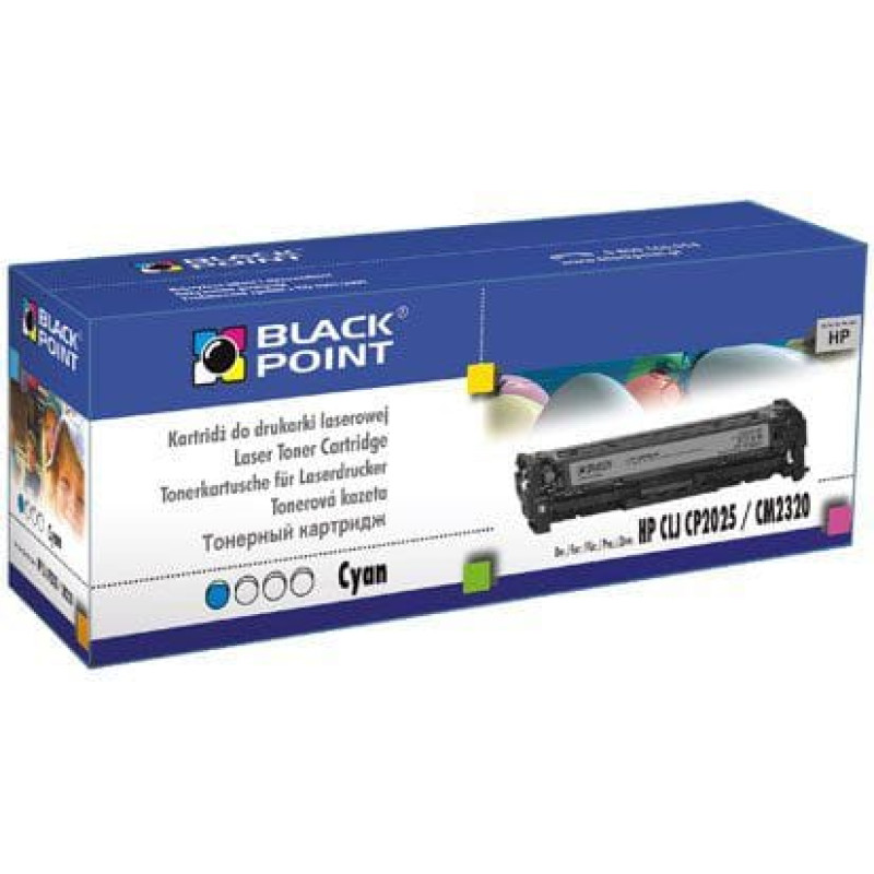 Black Point Toner Black Point LCBPHCP2025C Cyan Zamiennik 304A (LCBPHCP2025C)