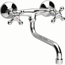 Ferro Bateria kuchenna Ferro Retro ścienna chrom (XR5)