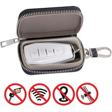 Hurtel Radio samochodowe Hurtel Etui antykradzieżowe na klucze samochodowe blokujące fale radiowe Faraday Box klatka Faradaya czarne