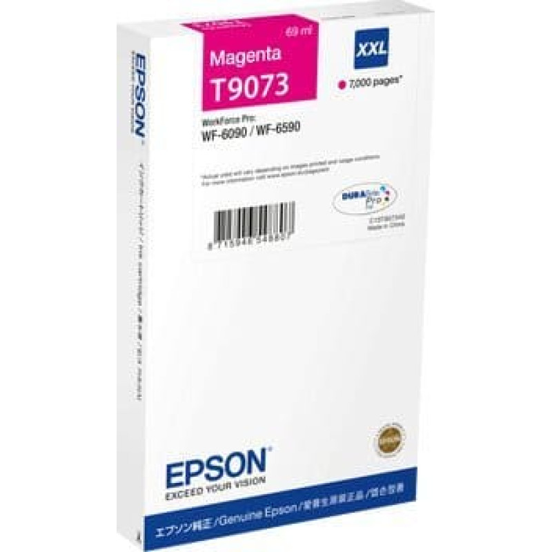 Epson Tusz Epson Tusz T9073 MAGENTA 69ml do serii WF-6090/6590