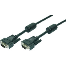 Logilink Kabel LogiLink D-Sub (VGA) - D-Sub (VGA) 1.8m czarny (CV0001)